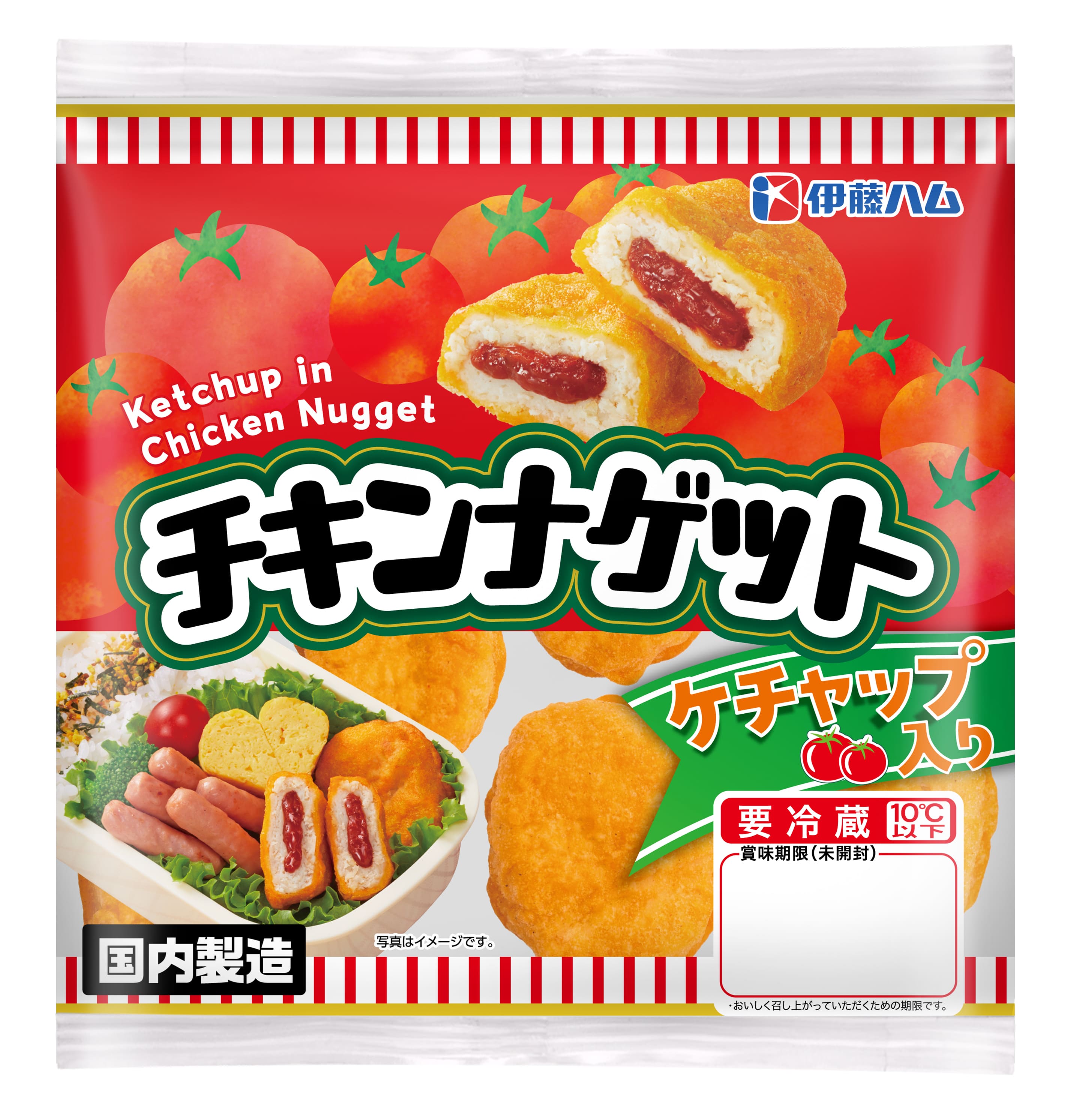 ケチャップ入りチキンナゲット140g